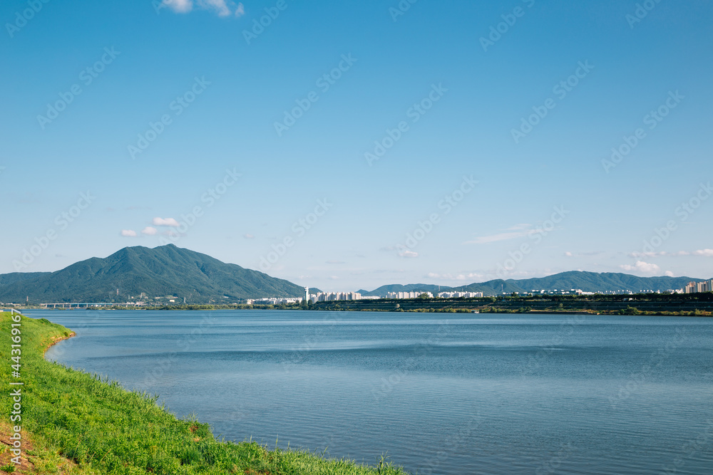 Namyangju Hangang river Park Sampae District in korea Namyangju Hangang river Park Sampae District in korea