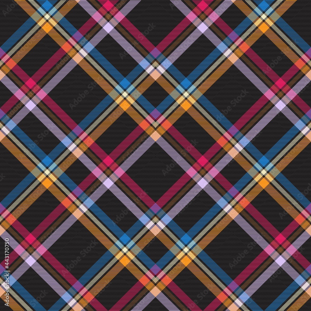 Colourful Chevron Plaid Tartan textured Seamless Pattern Design Colourful Chevron Plaid Tartan textured Seamless Pattern Design