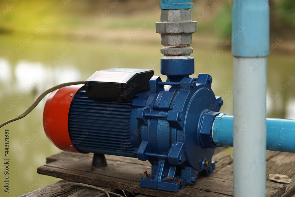 Water pump motor for Water supply system from pool to agriculture area