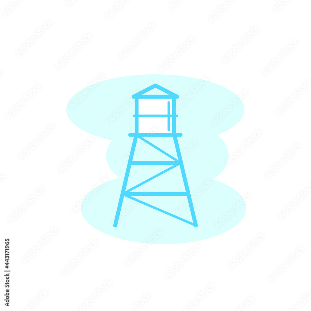 Illustration Vector graphic of water reservoir icon Illustration Vector graphic of water reservoir icon