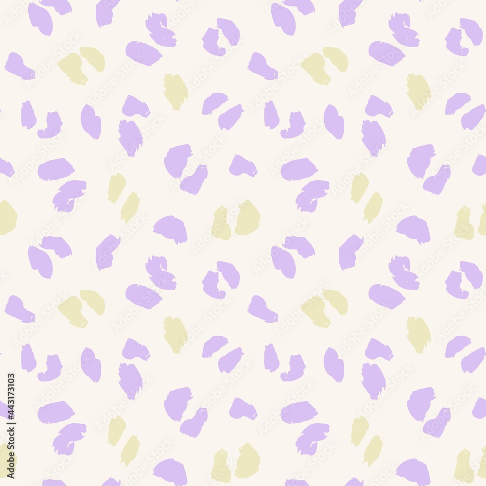 Pastel Animal Leopard Seamless Pattern Background Pastel Animal Leopard Seamless Pattern Background