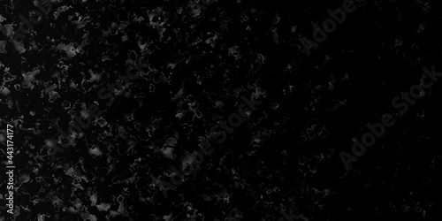 黒いグラデーションの大理石イメージテクスチャ・パノラマサイズ