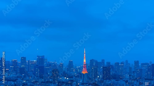 Wallpaper Mural 東京風景・タイムラプス Torontodigital.ca