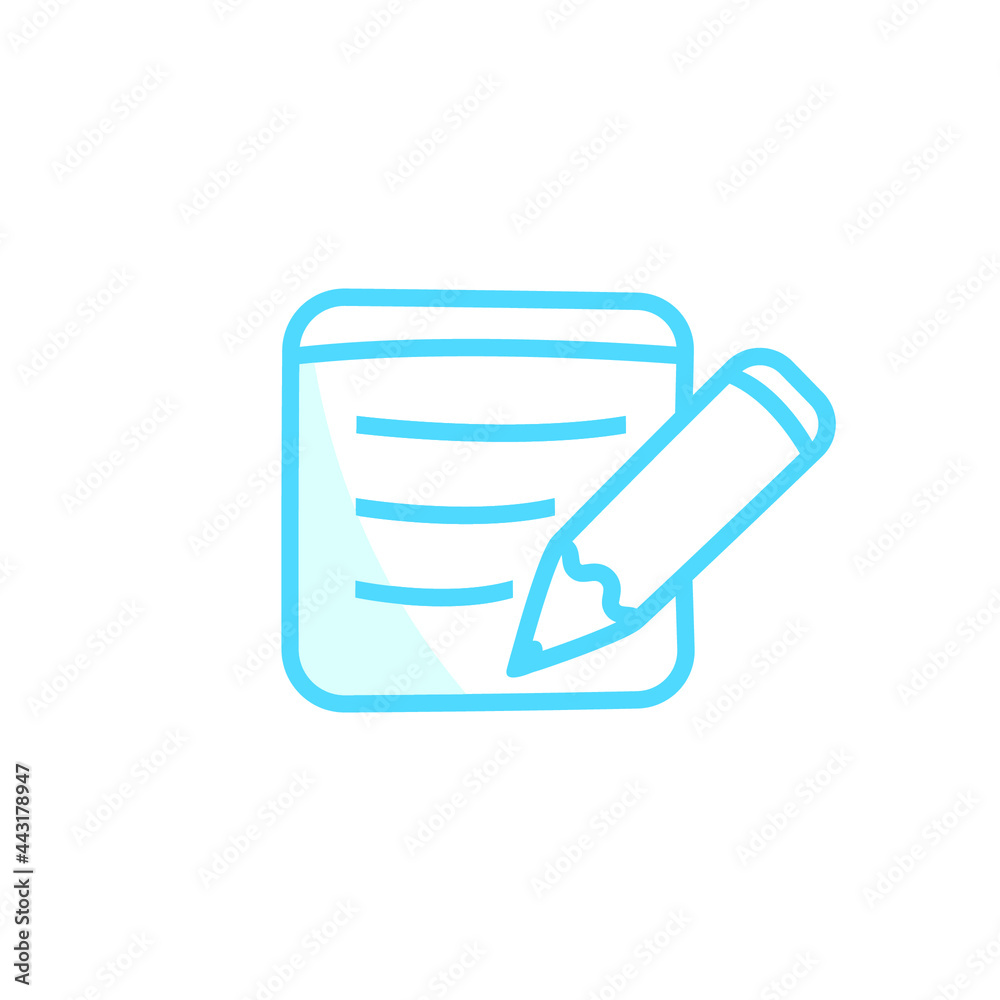 Illustration Vector graphic of pencil icon template Illustration Vector graphic of pencil icon template