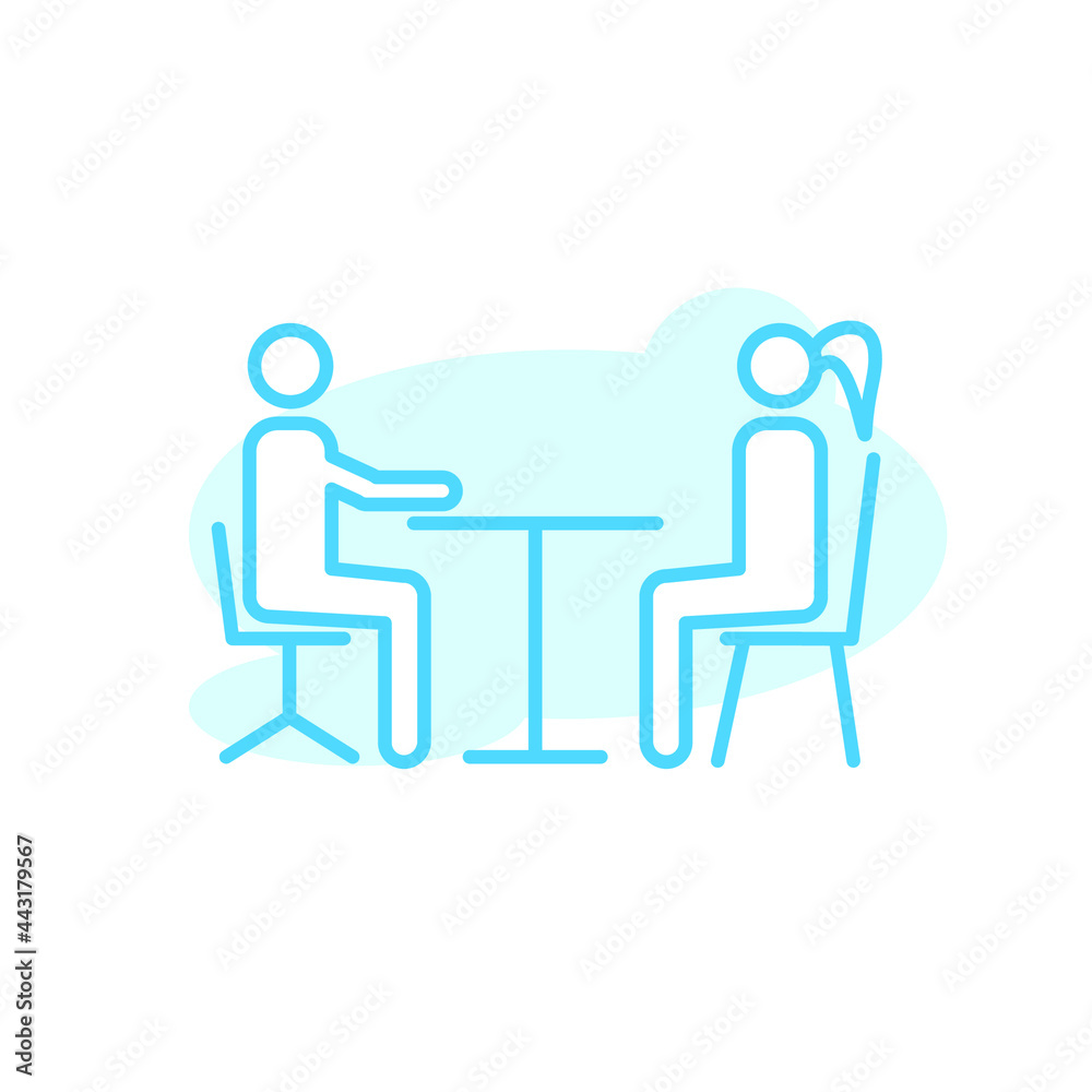 Illustration Vector graphic of employee icon template Illustration Vector graphic of employee icon template