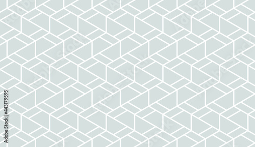 Abstract geometric seamless pattern. Modern stylish texture. Repeating hexagons vector background.