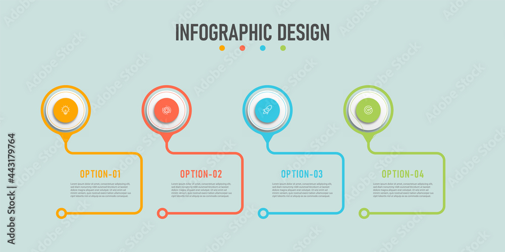 Presentation business info graphic template Presentation business info graphic template