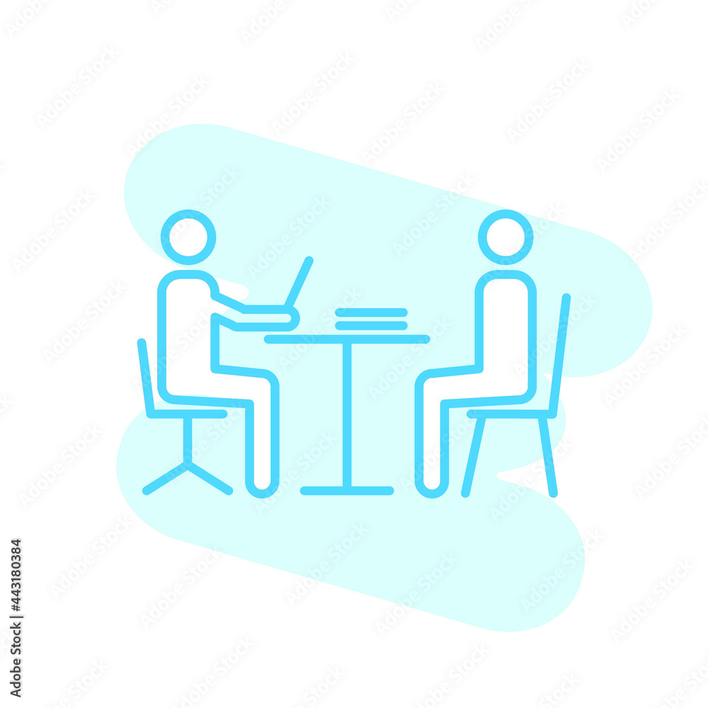 Illustration Vector graphic of employee icon template Illustration Vector graphic of employee icon template