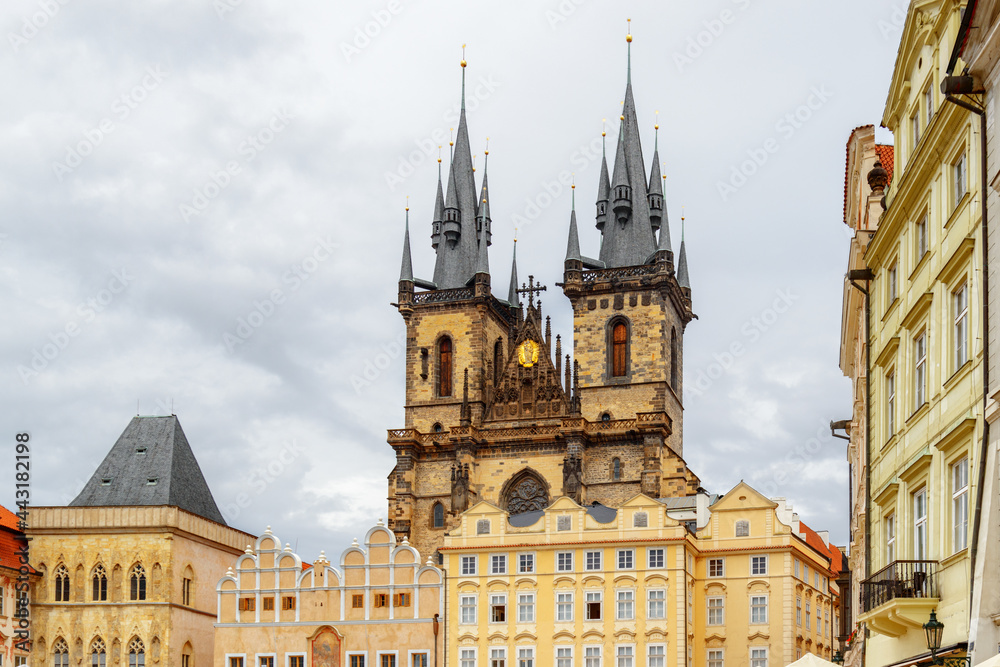The Church of The Mother of God in Prague, Czech Republic