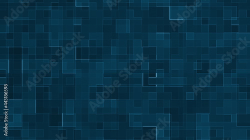 4K Digital Box Grid Square Background
