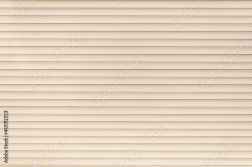White siding wall as an abstract background.