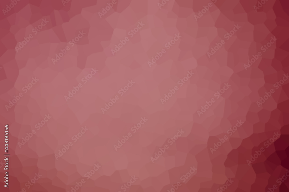 Red mosaic background with irregular and polygonal parts Red mosaic background with irregular and polygonal parts