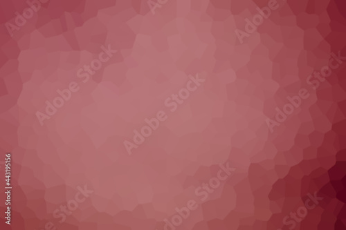Red mosaic background with irregular and polygonal parts