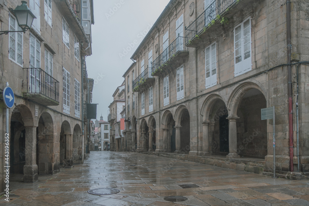 Santiago de Compostela,Sur les chemins de Compostelle, Way of St James.