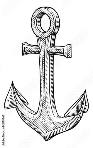 Ship Anchor Nautical Illust...
