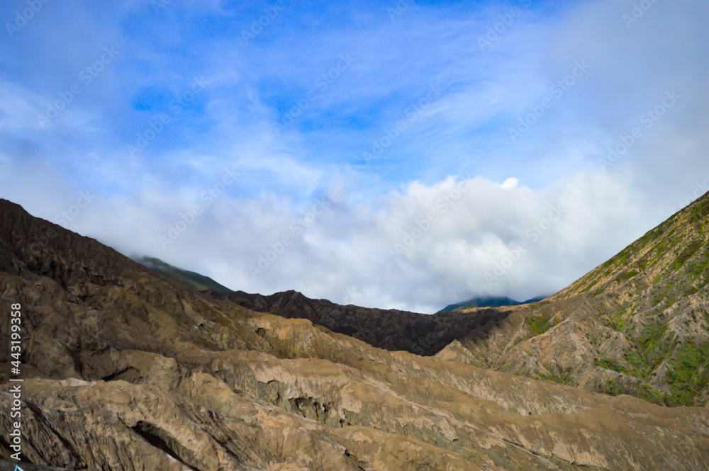 landscape with clouds