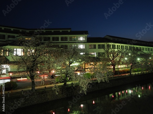 Illuminated and night view of Odawara Castle