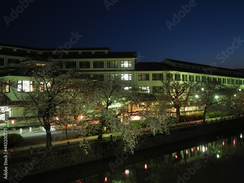 Illuminated and night view of Odawara Castle