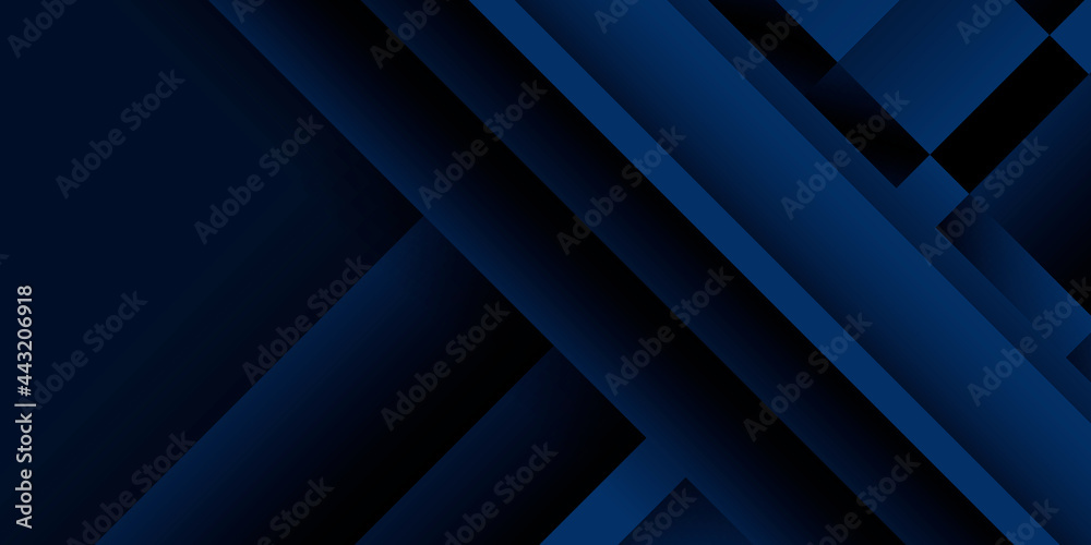 Obraz premium Abstract dark blue 3d background 