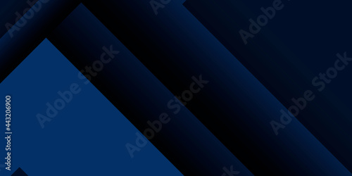 Abstract dark blue 3d overlap background