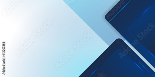 Modern dark blue squares design background. Suit for business corporate presentation background and futuristic technology concept