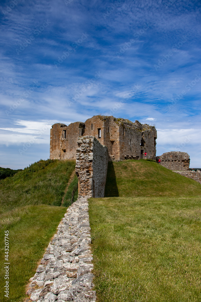 Spectacular ruins of Duffus Castle Gallery 2021 Scotland