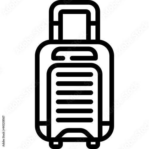 luggage line icon
