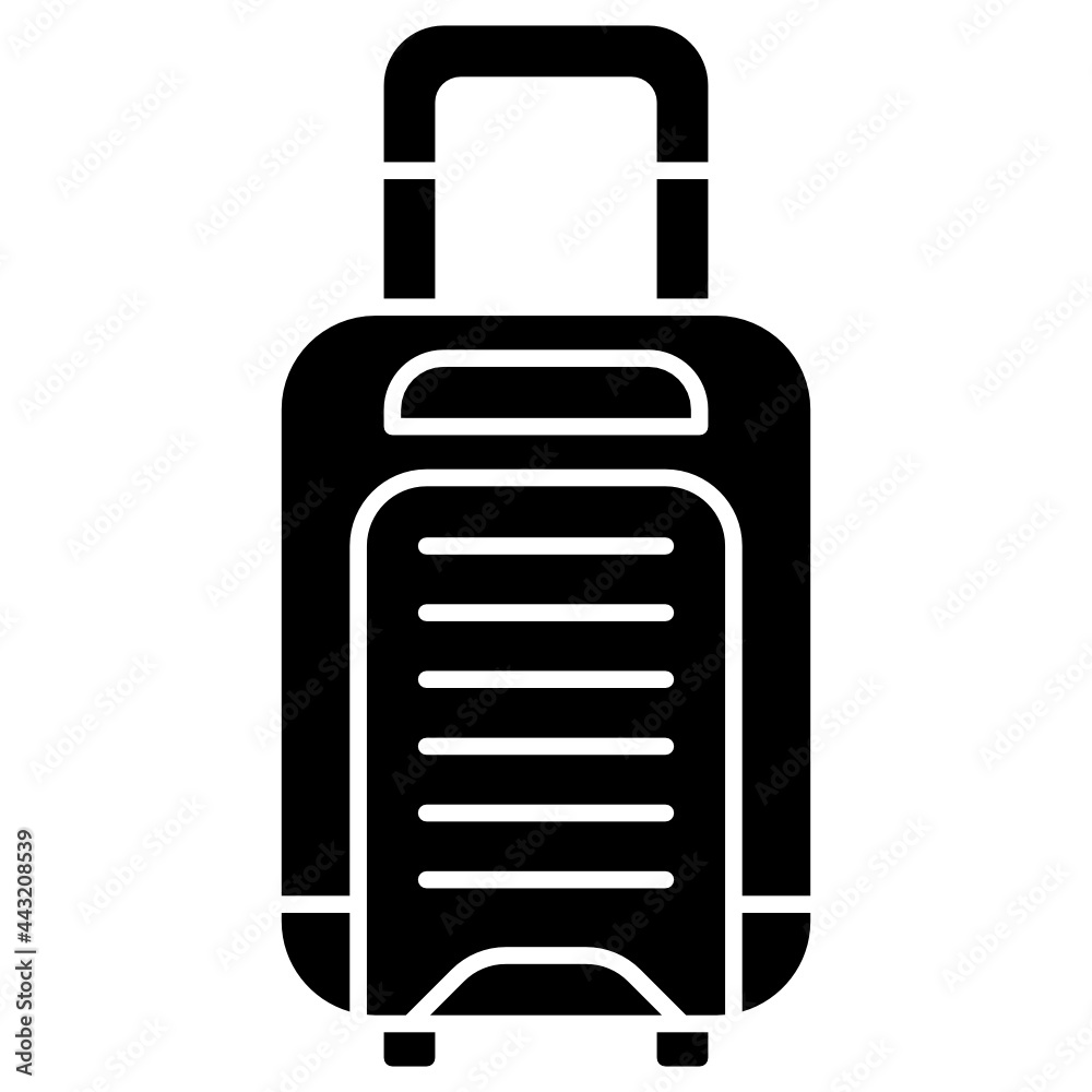 luggage solid icon luggage solid icon