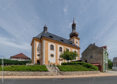 Catholic Church of St. John the Baptist in Skalna near Cheb - Czech Republic, Europe photo