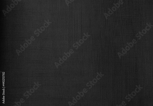 close up detail of black fabric texture background. abstract fabric texture background. texture of mesh or silk fabric for dark black concept background.