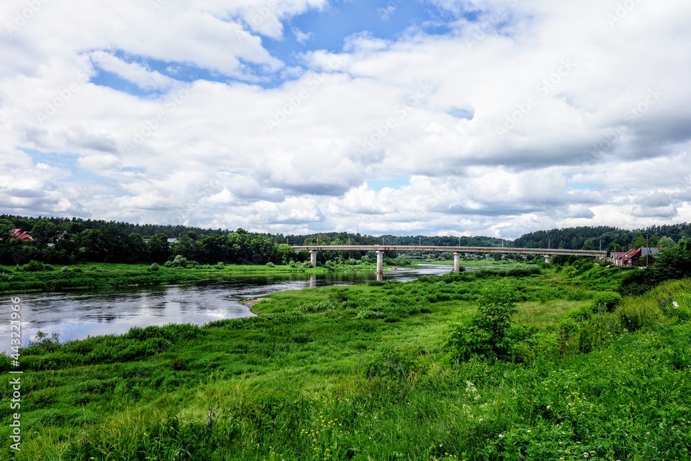 bridge over river