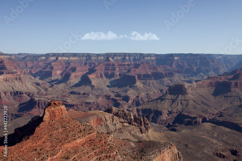Panoramic view of nice Grand Canyon State park , USA