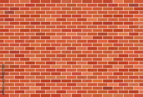 Brown brick wall background 