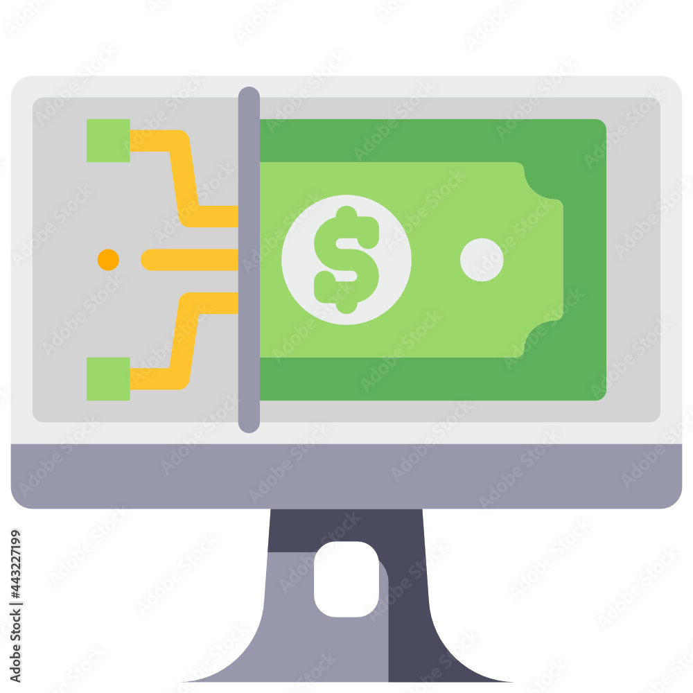 monitor flat icon monitor flat icon