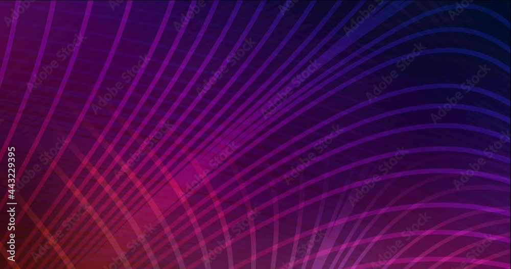 4K looping dark blue, red video with repeated sticks. Shining colorful moving illustrations with sharp stripes. Clip for your commercials. 4096 x 2160, 60 fps.
