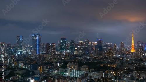 Wallpaper Mural 東京風景・タイムラプス Torontodigital.ca