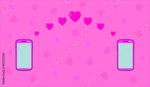 Chat with girlfriend or boyfriend into the love