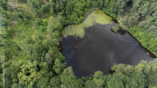 Drone Aerial Shot over Lake © Christopher