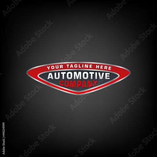 Auto Car Detail Logo Symbol. Vector Illustration. Automotive car badge logo