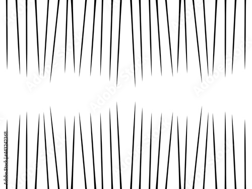 black stripes pattern on white background, illustration image