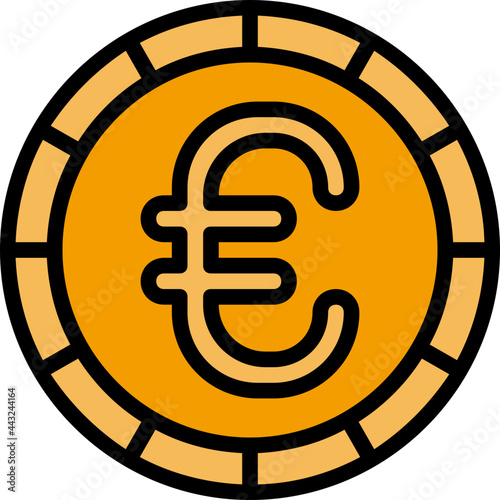 euro Color line icon
