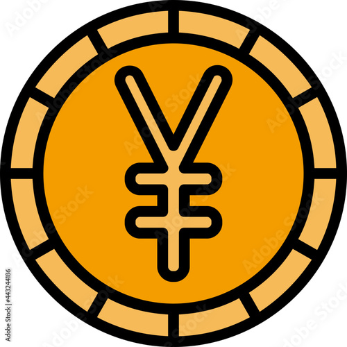 yen Color line icon