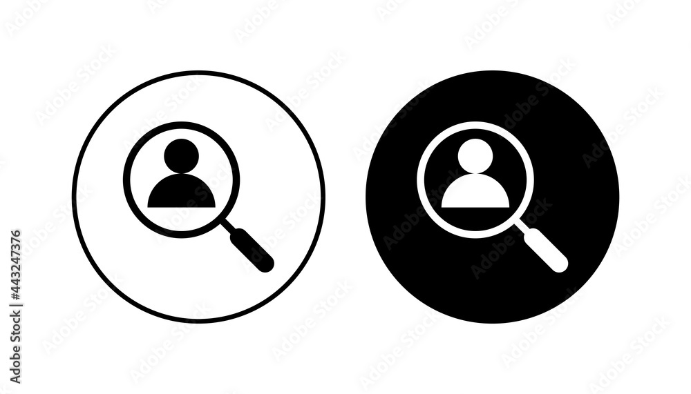 Hiring icon set. Search job vacancy icon. Human resources concept. Recruitment Hiring icon set. Search job vacancy icon. Human resources concept. Recruitment