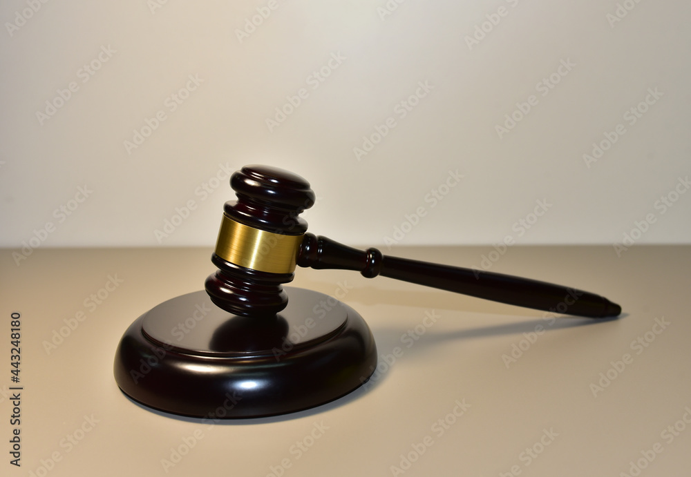 Judge hammer on wooden background. Justice concept in courtroom. Mallet of judge on law theme and legal system. Risk tools help judges decide and punishment. Put up for sale. Sold business on auction Judge hammer on wooden background. Justice concept in courtroom. Mallet of judge on law theme and legal system. Risk tools help judges decide and punishment. Put up for sale. Sold business on auction