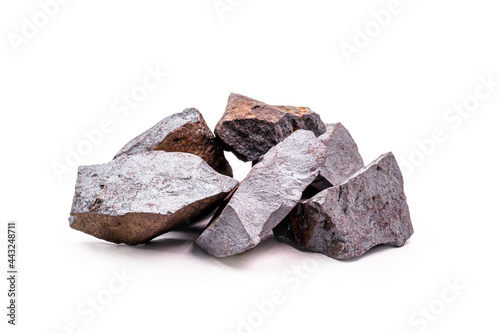 hematite is an iron oxide ore with magnetic properties
