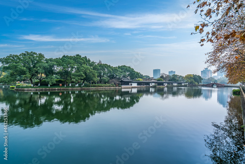 Classical Architecture Garden in Ningbo Yuehu Park