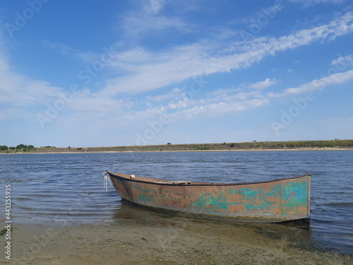 boat on the river