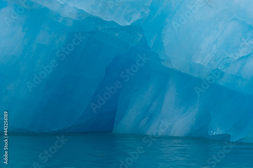 Ice berg detail in South East Alaska