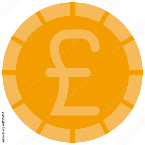 pound flat icon