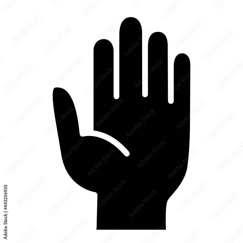 Fingers Black Icon Design. Hand Gesture Logo Symbol Vector Fingers Black Icon Design. Hand Gesture Logo Symbol Vector